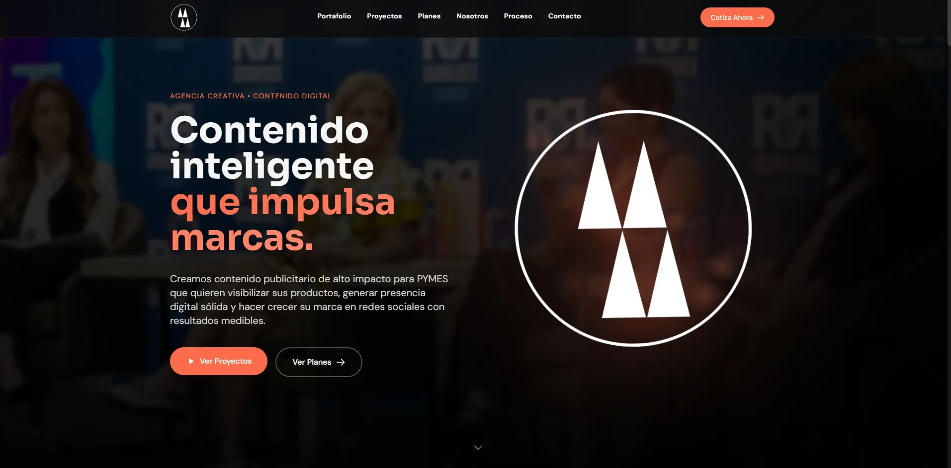 Página web Mada Media - agencia de medios digitales Chile
